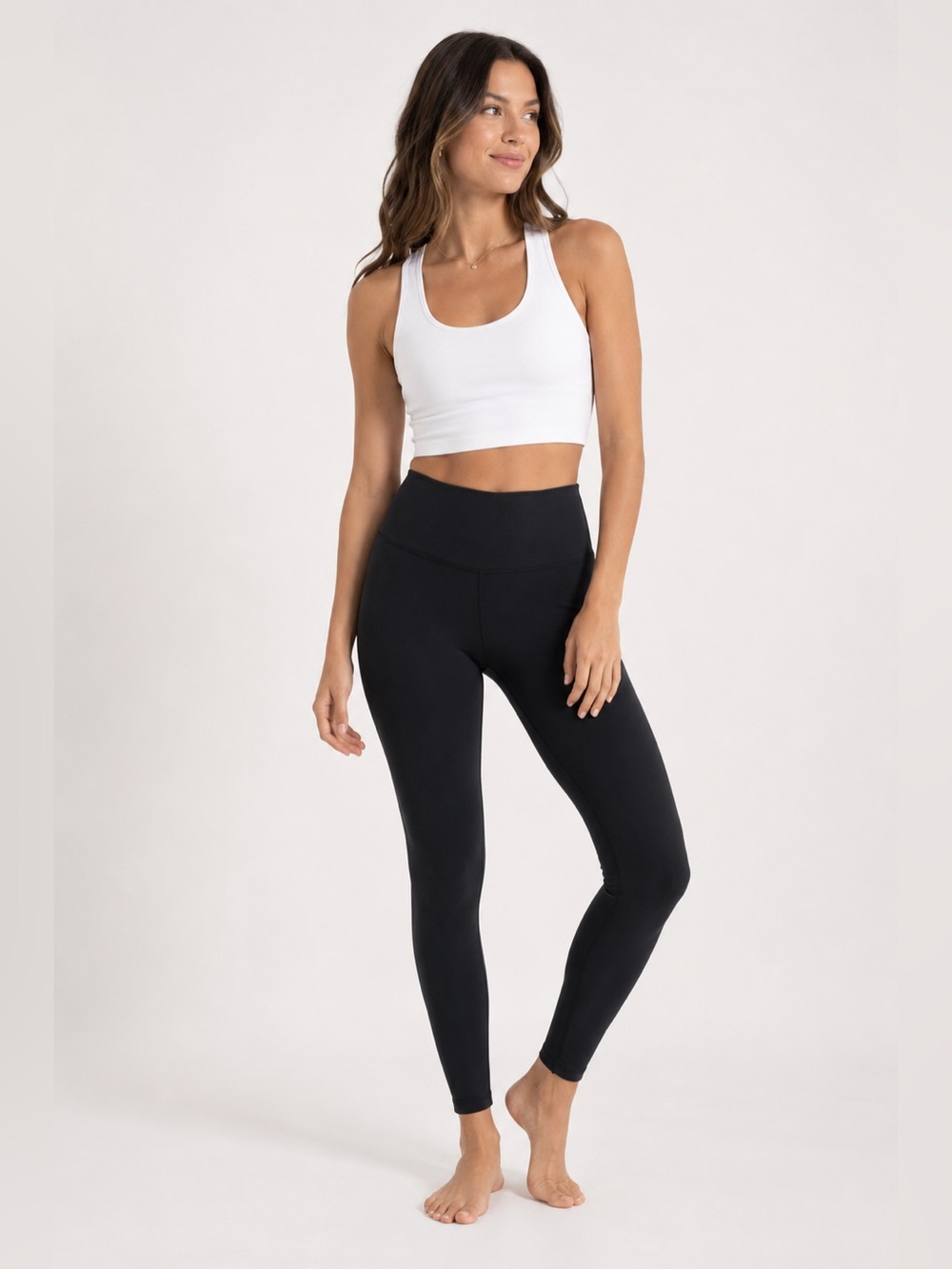 American Eagle The Everything Legging Curvy Black High Rise Leggings Size L